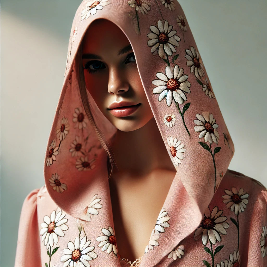 Flaunt Your Feminine Side: The Charm of the Pink Daisy Hood